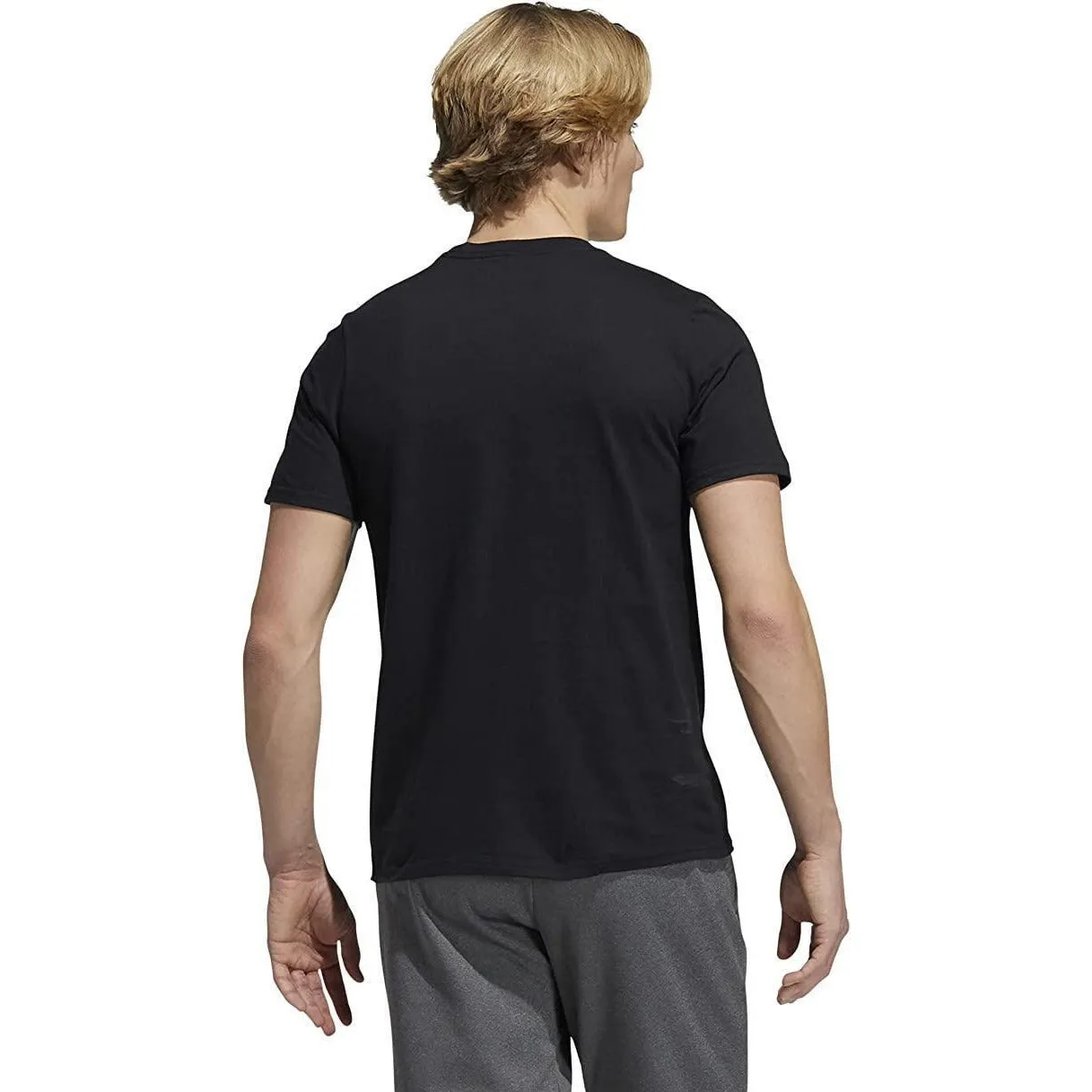 Adidas Men's Amplifier Regular Fit Cotton T-Shirt - EK0174