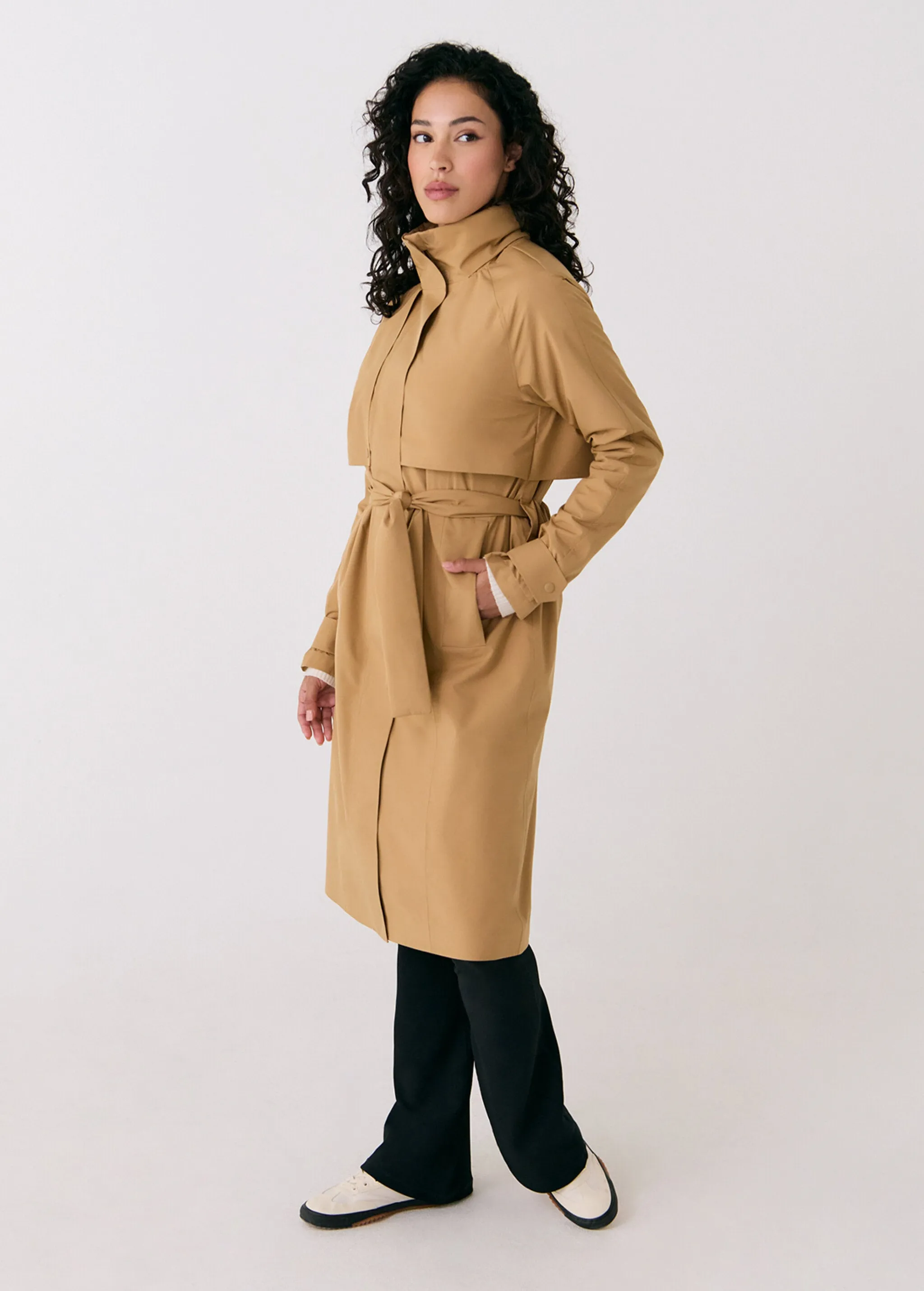 Alizé Rain Trench Coat