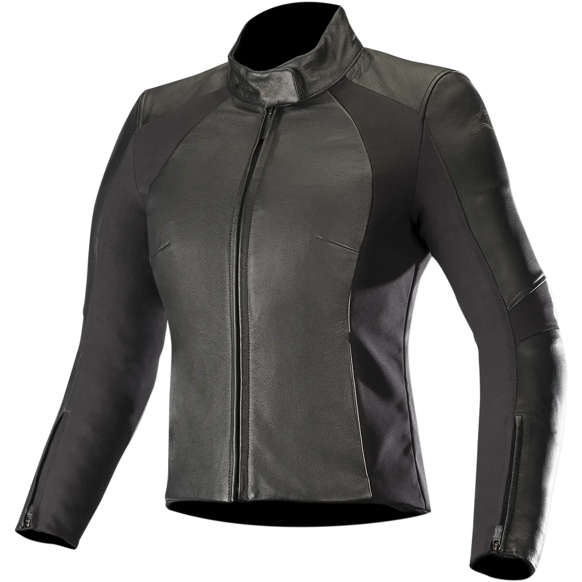 ALPINESTARS VIKA V2 WOMEN'S LEATHER MOTORCYCLE JACKET - BLACK