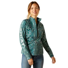 Ariat Ladies New Team Softshell Pinewood Print Jacket 10046488