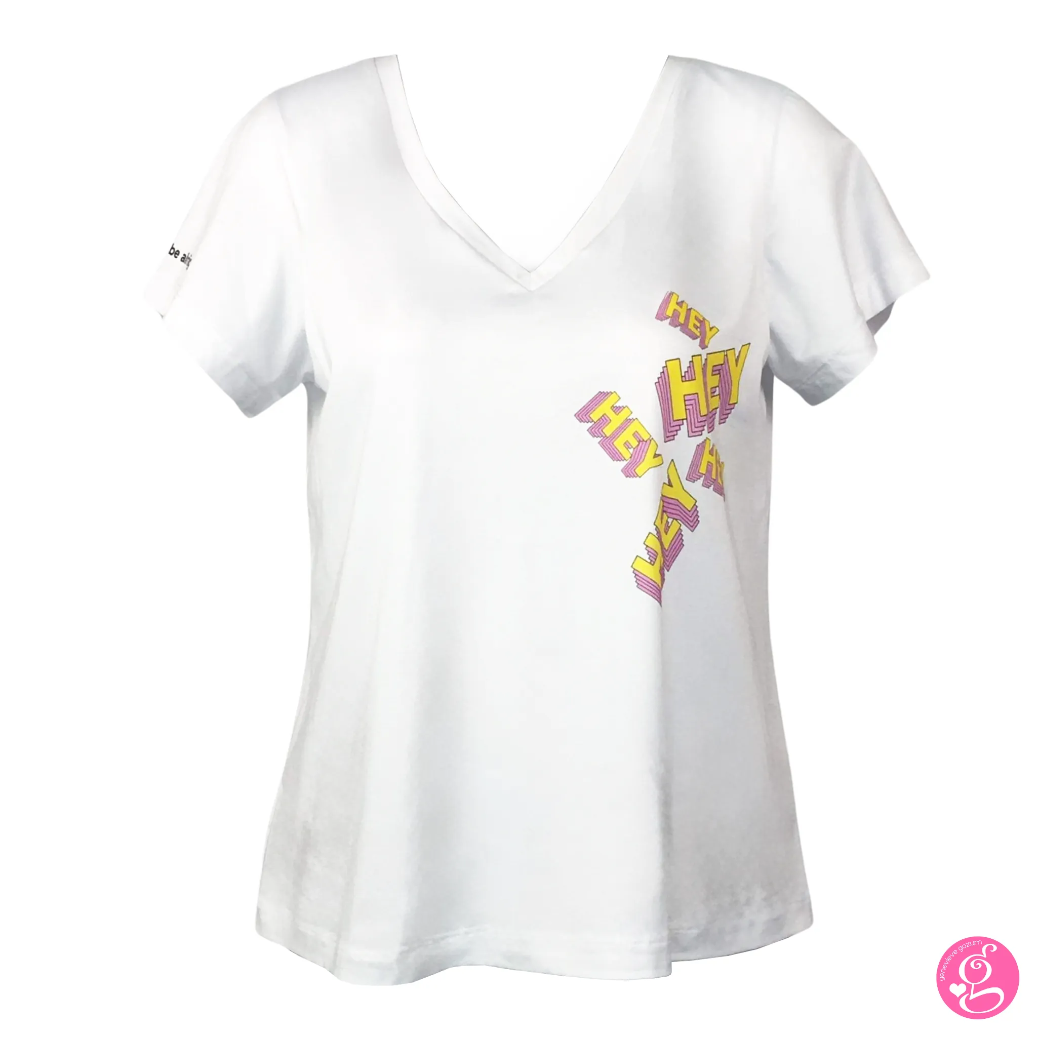 Arts On Tee V Neck Easy Blouse