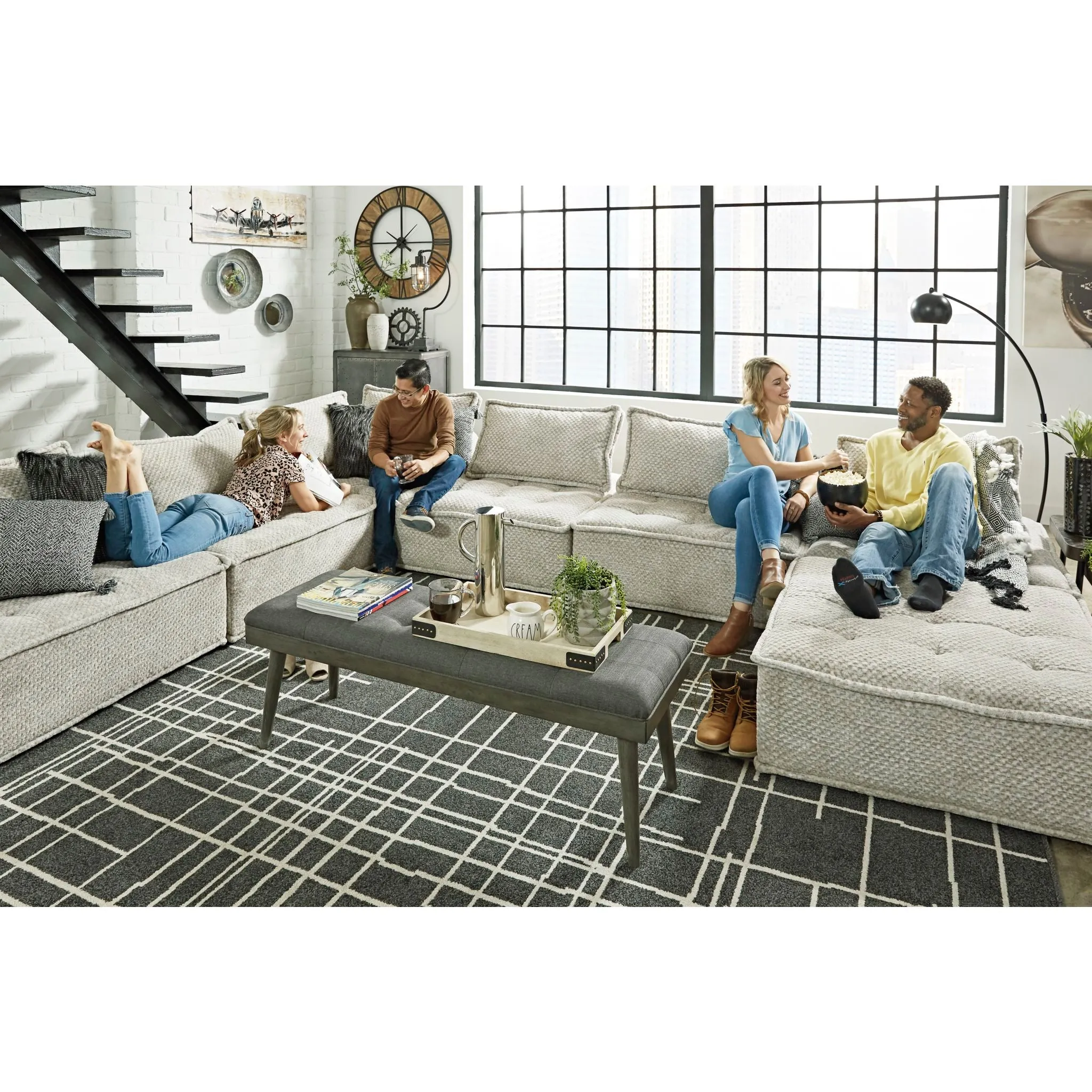 Bales 5 Piece Modular Sectional