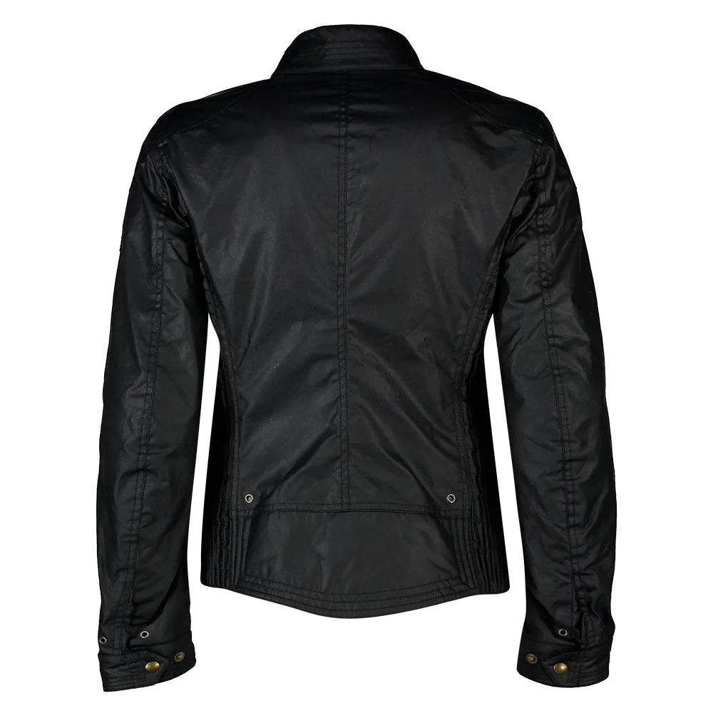 BELSTAFF BRADSHAW WOMEN MOTORCYCLE JACKET - BLACK