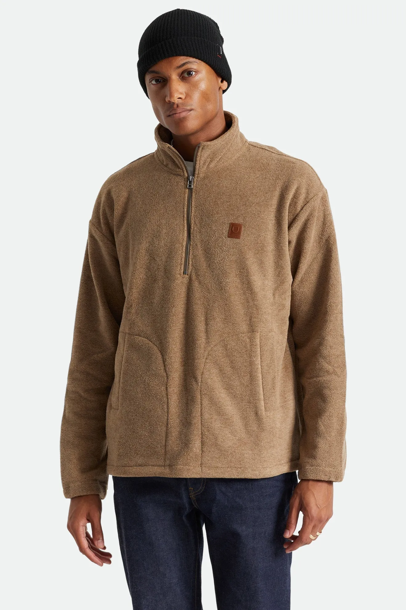 Beta Half Zip Mock Neck