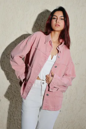 Blush Pink Shacket