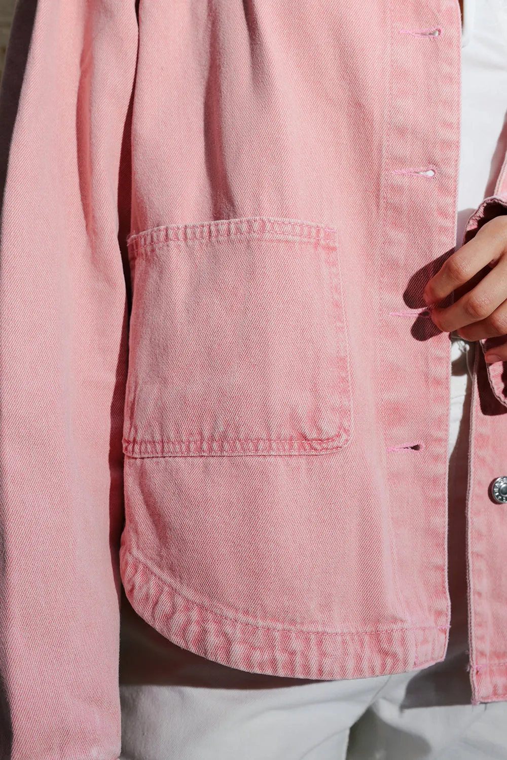 Blush Pink Shacket