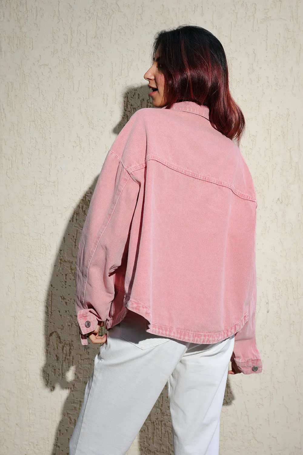 Blush Pink Shacket