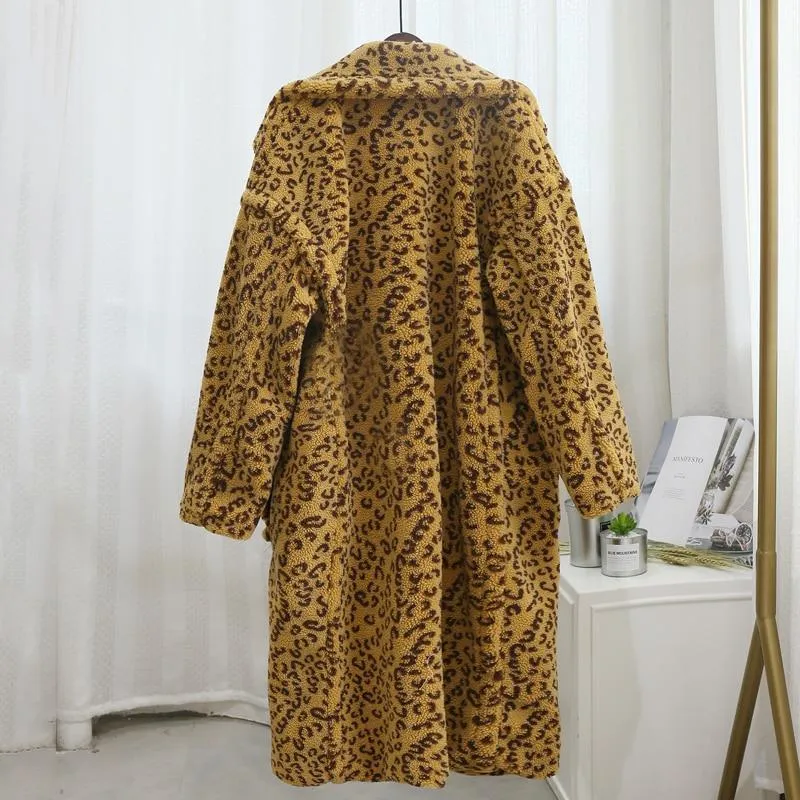 Boho Jacket - Leopard Teddy