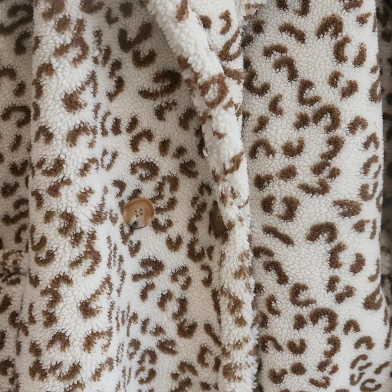 Boho Jacket - Leopard Teddy