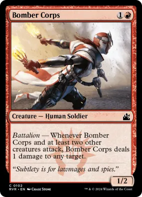 Bomber Corps (RVR-102) - Ravnica Remastered [Common]