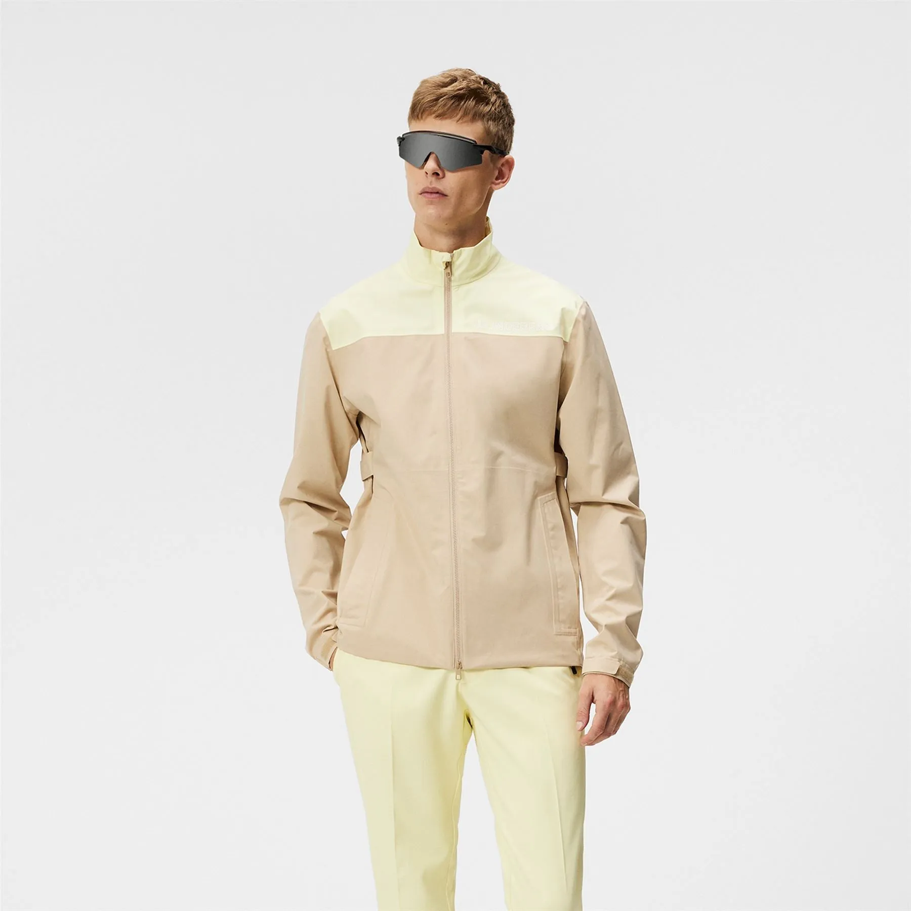 Bridge 2L Stretch Rain Jacket Safari Beige - SS24