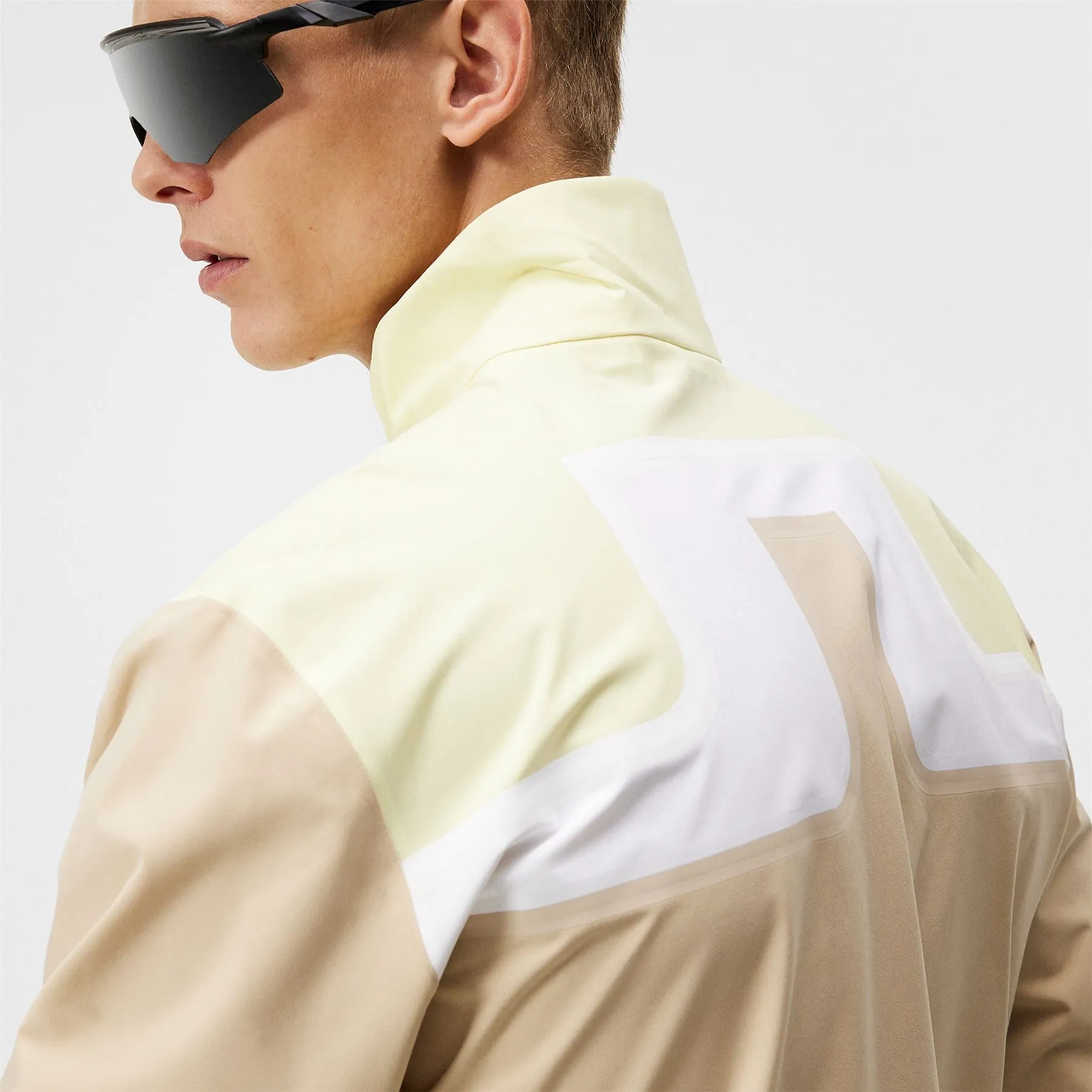 Bridge 2L Stretch Rain Jacket Safari Beige - SS24