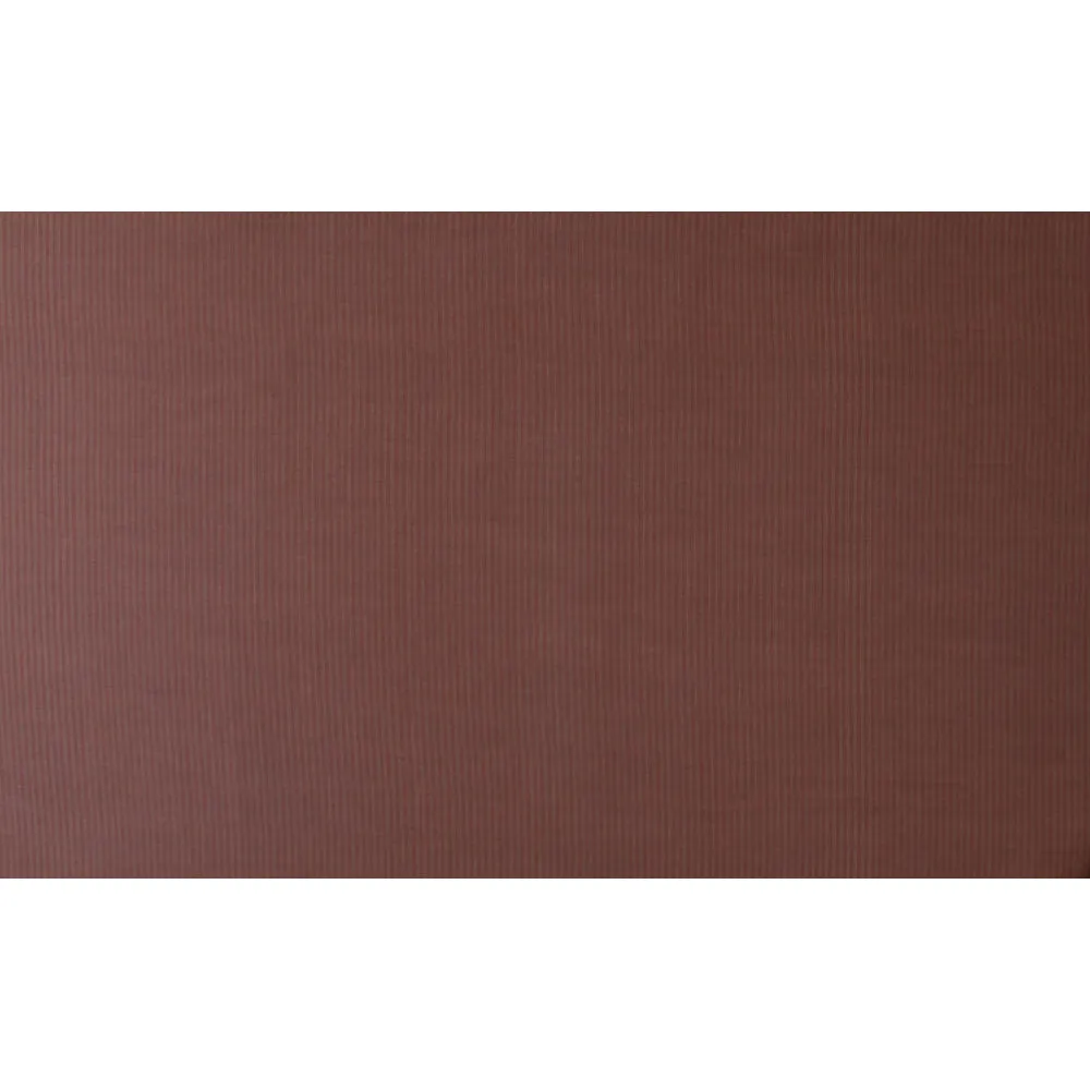 Brown Color Striped Fancy Chanderi Fabric