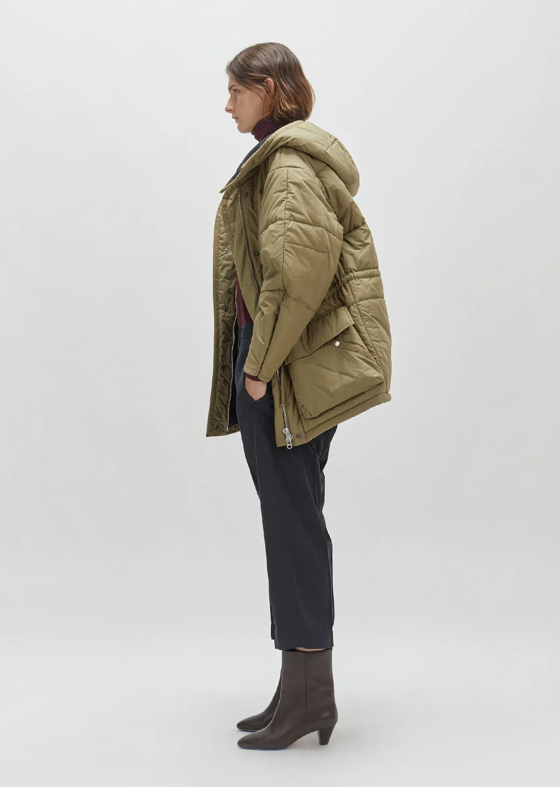 Bulle Belted Puffer Jacket