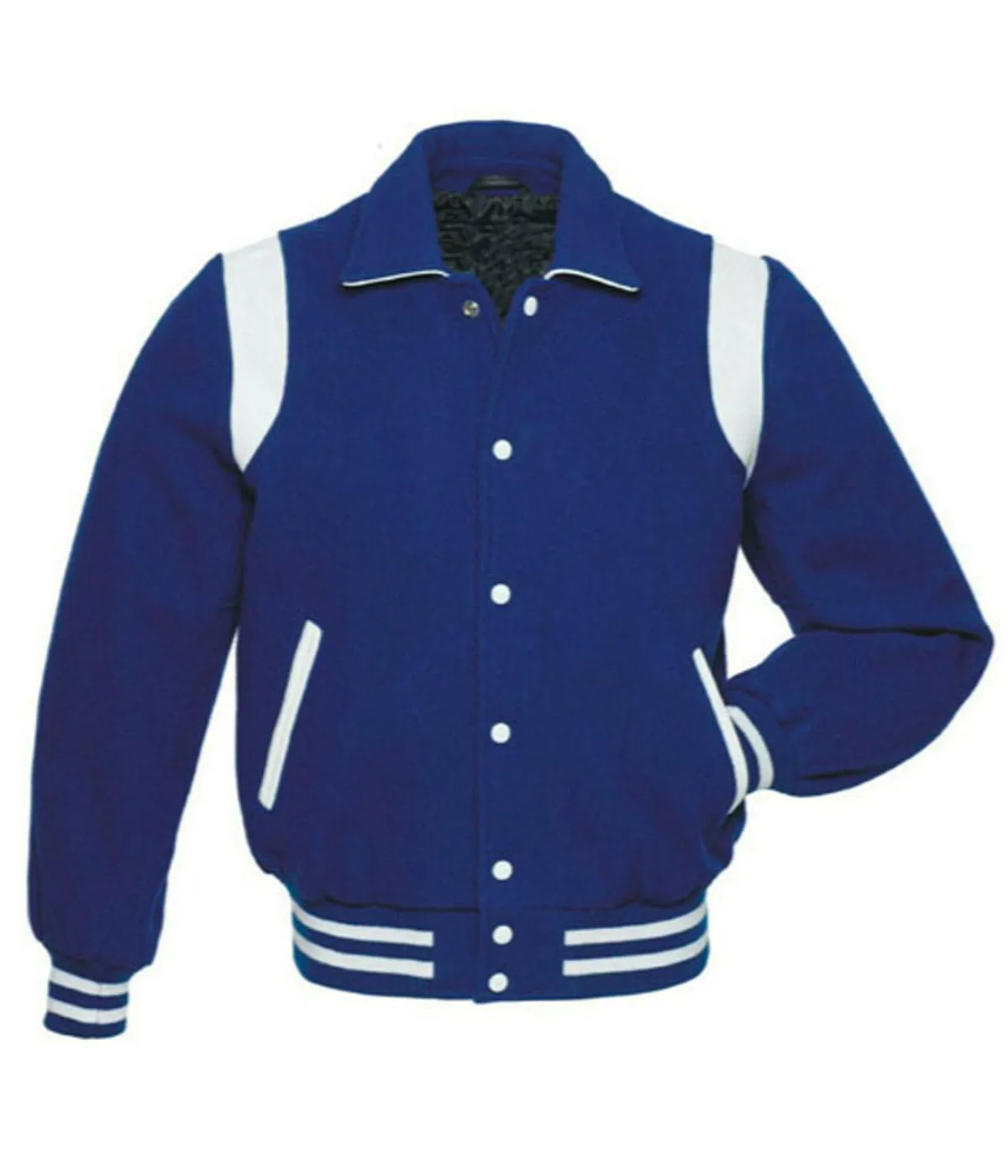 Byron Collar Varsity Letterman Jacket by TJS