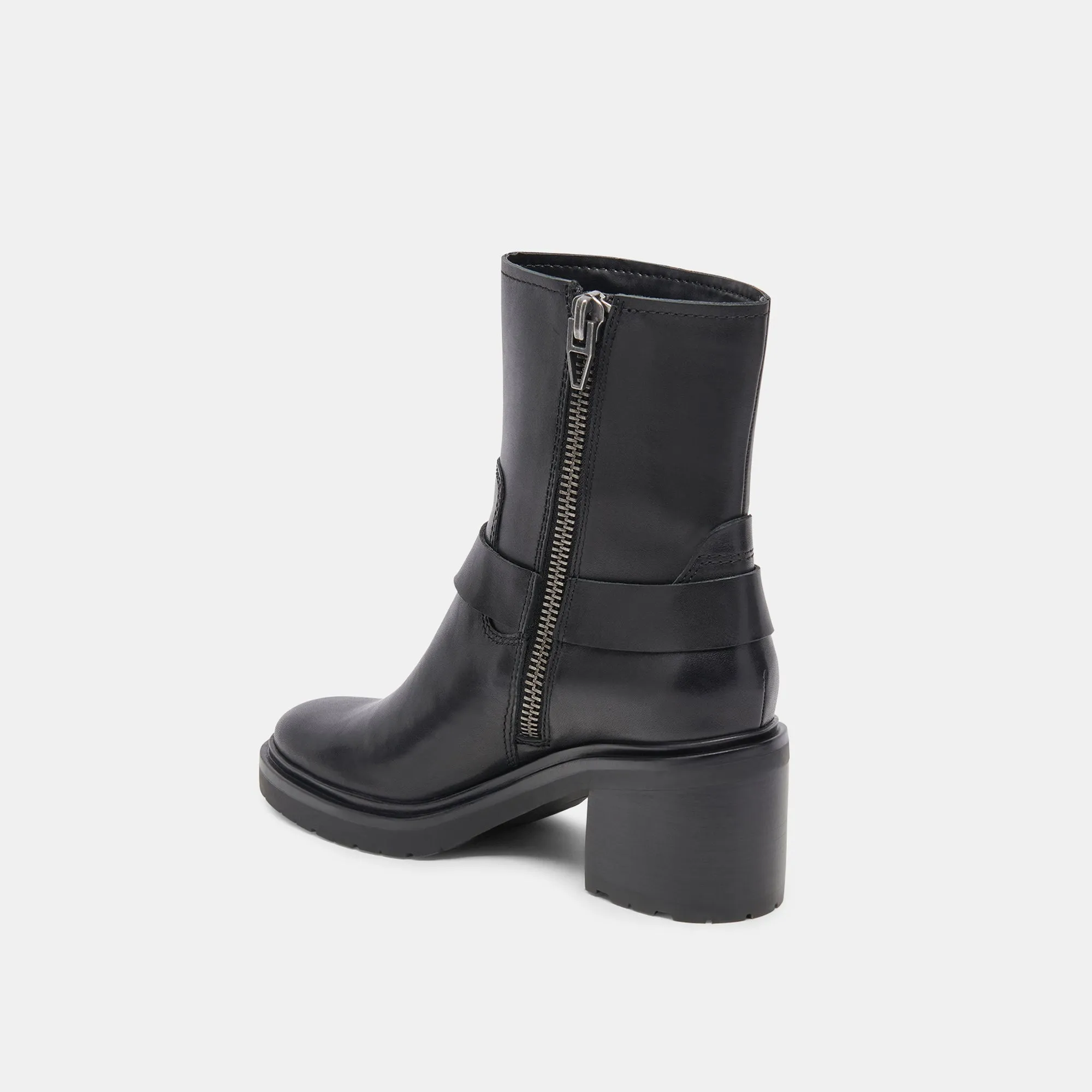 CAMROS BOOTS BLACK LEATHER - re:vita