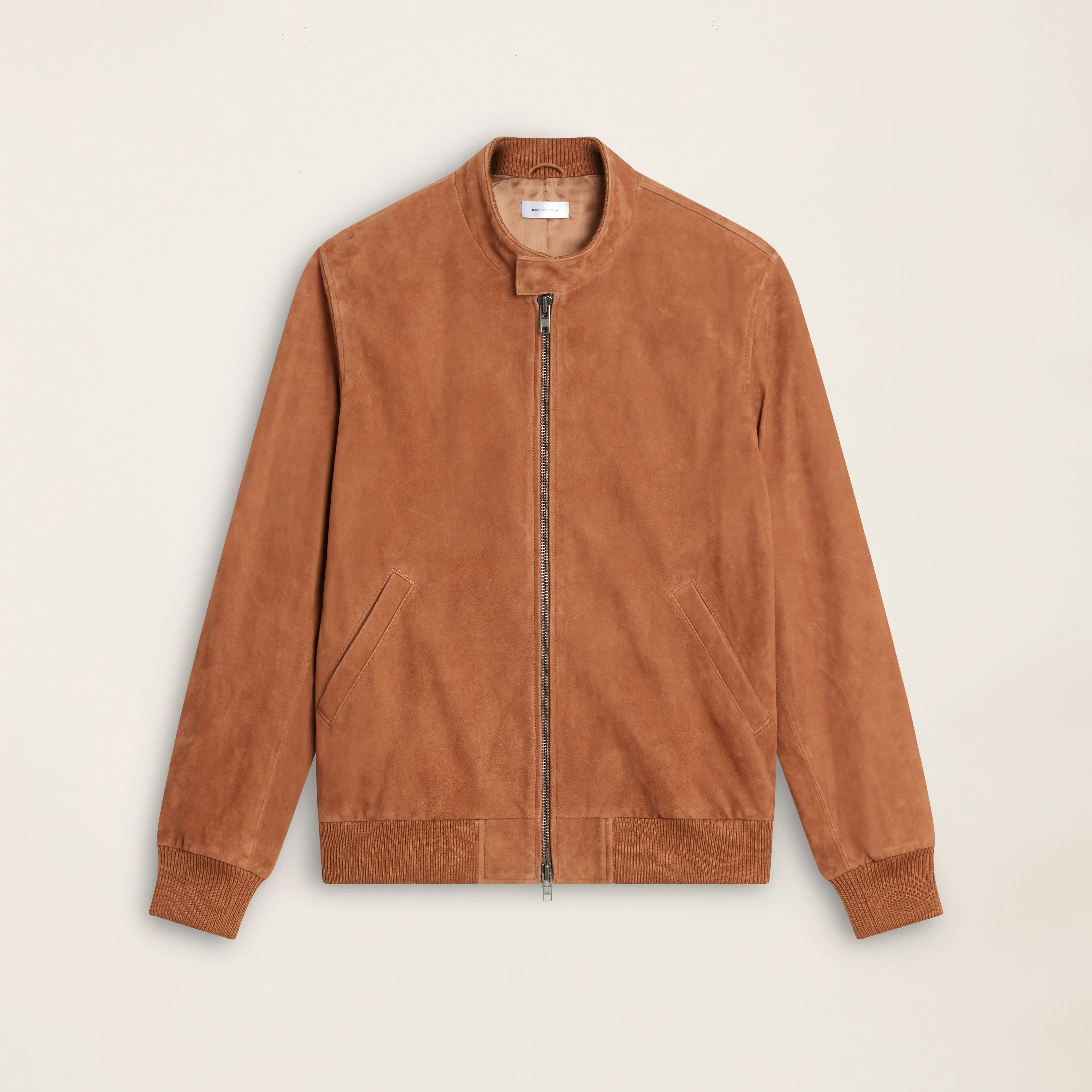 Chase Suede Bomber Jacket