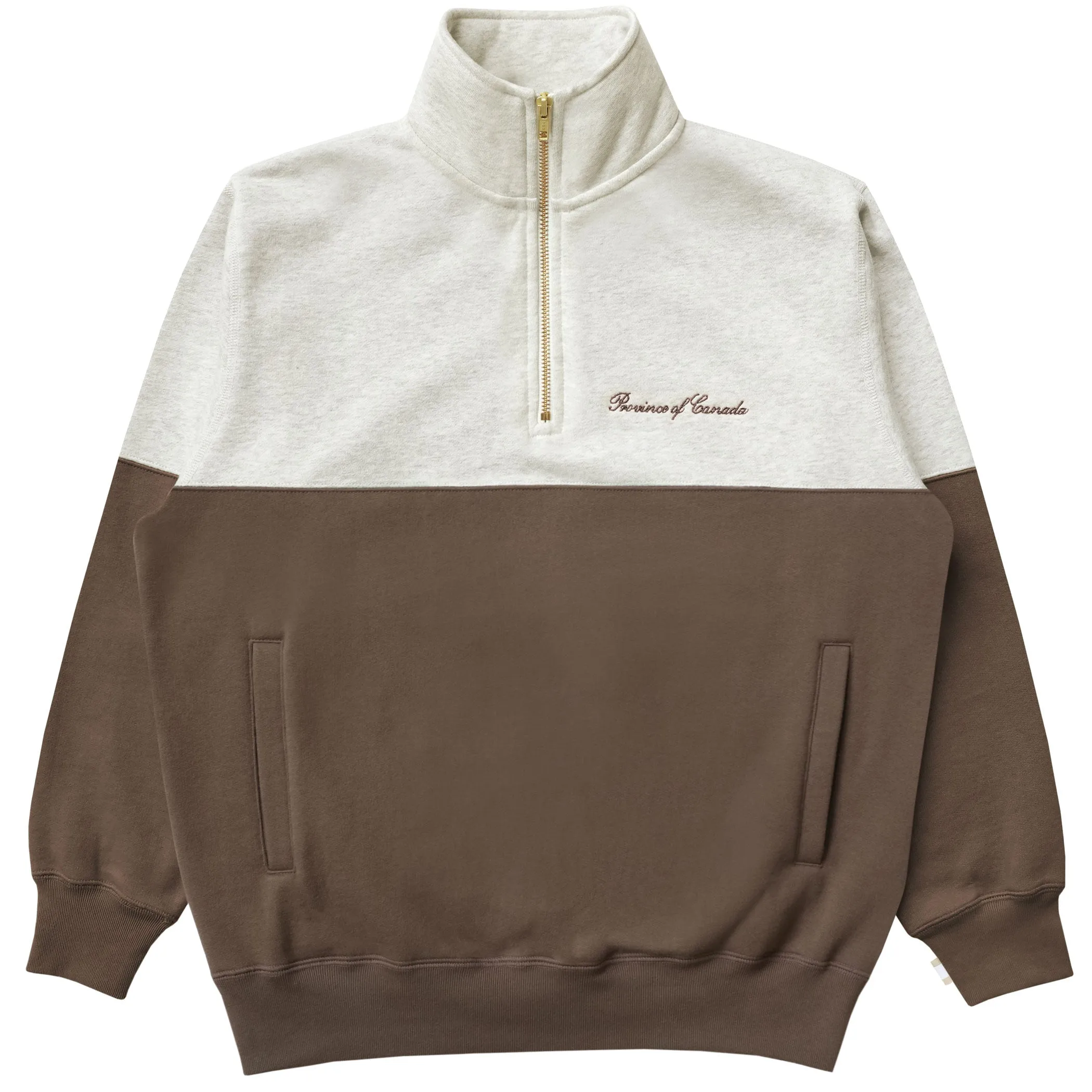 Club Fleece Half Zip Chestnut - Unisex