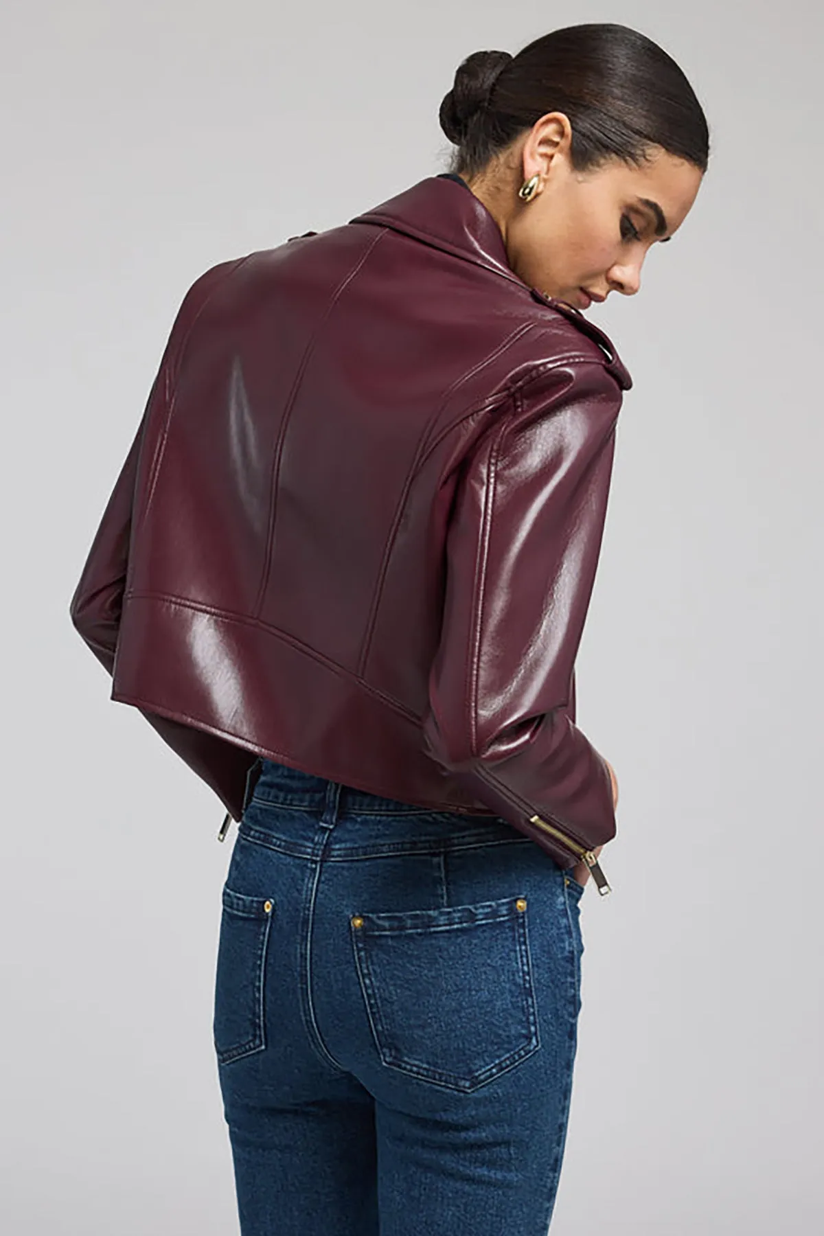 Cosita Vegan Leather Moto Jacket