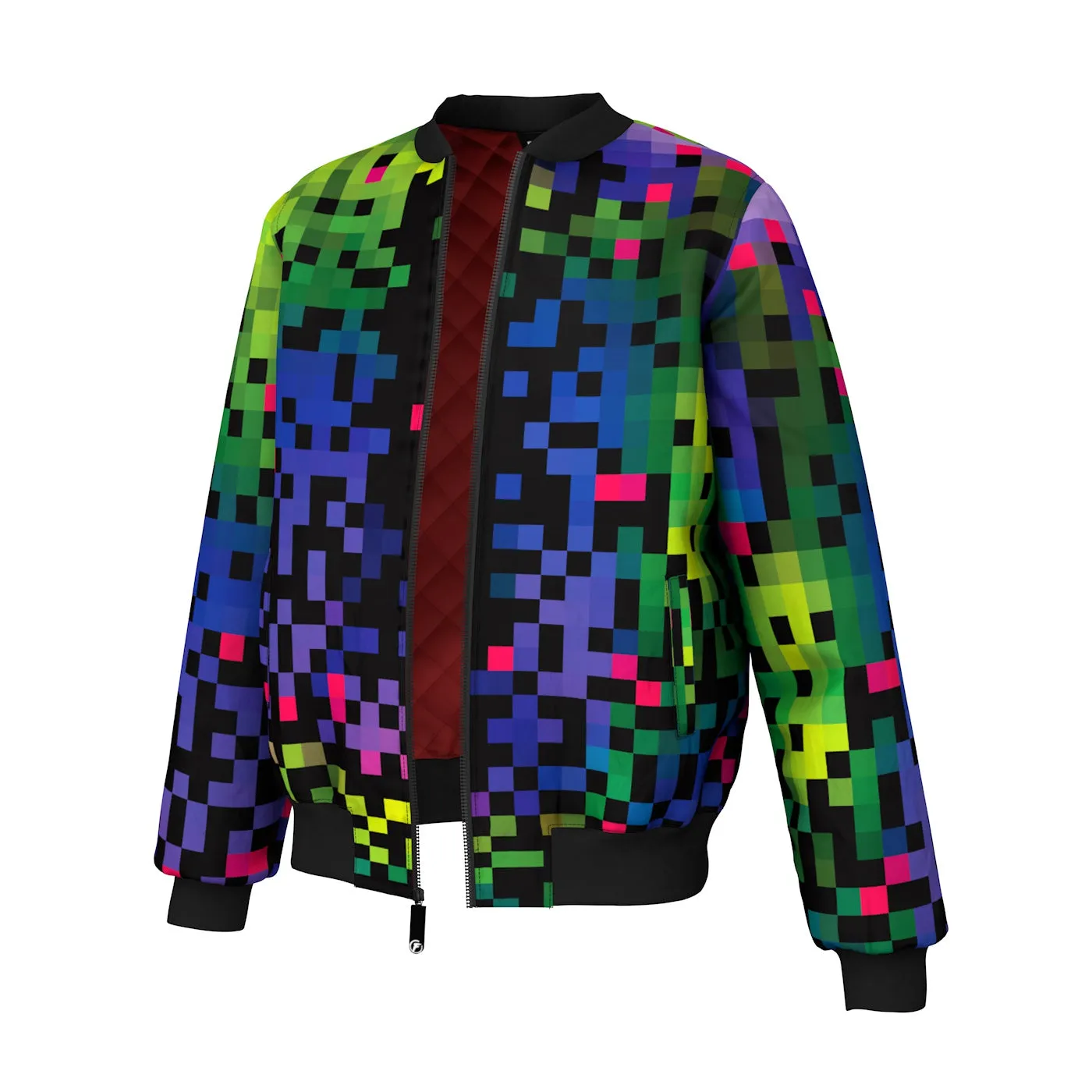 Digital Bits Bomber Jacket