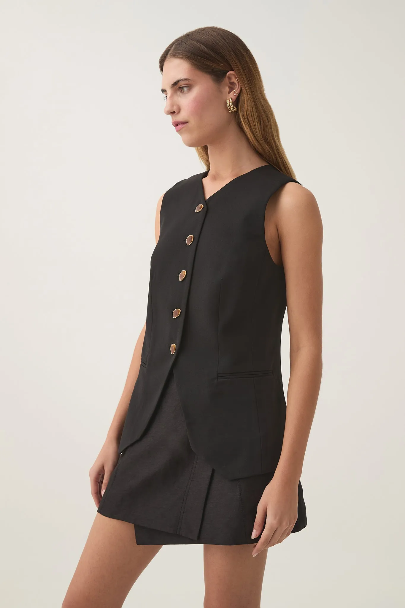 Eve Buttoned Vest