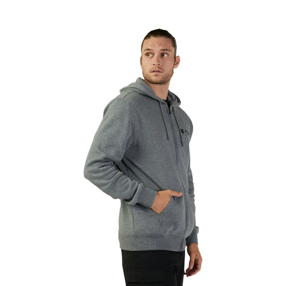 FOX ABSOLUTE FLEECE ZIP HOODY [HEATHER GRAPHITE]