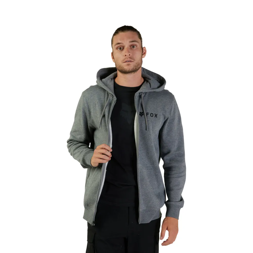 FOX ABSOLUTE FLEECE ZIP HOODY [HEATHER GRAPHITE]