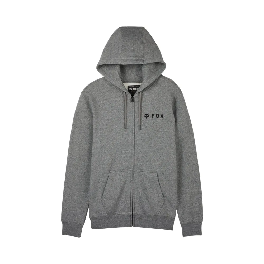 FOX ABSOLUTE FLEECE ZIP HOODY [HEATHER GRAPHITE]