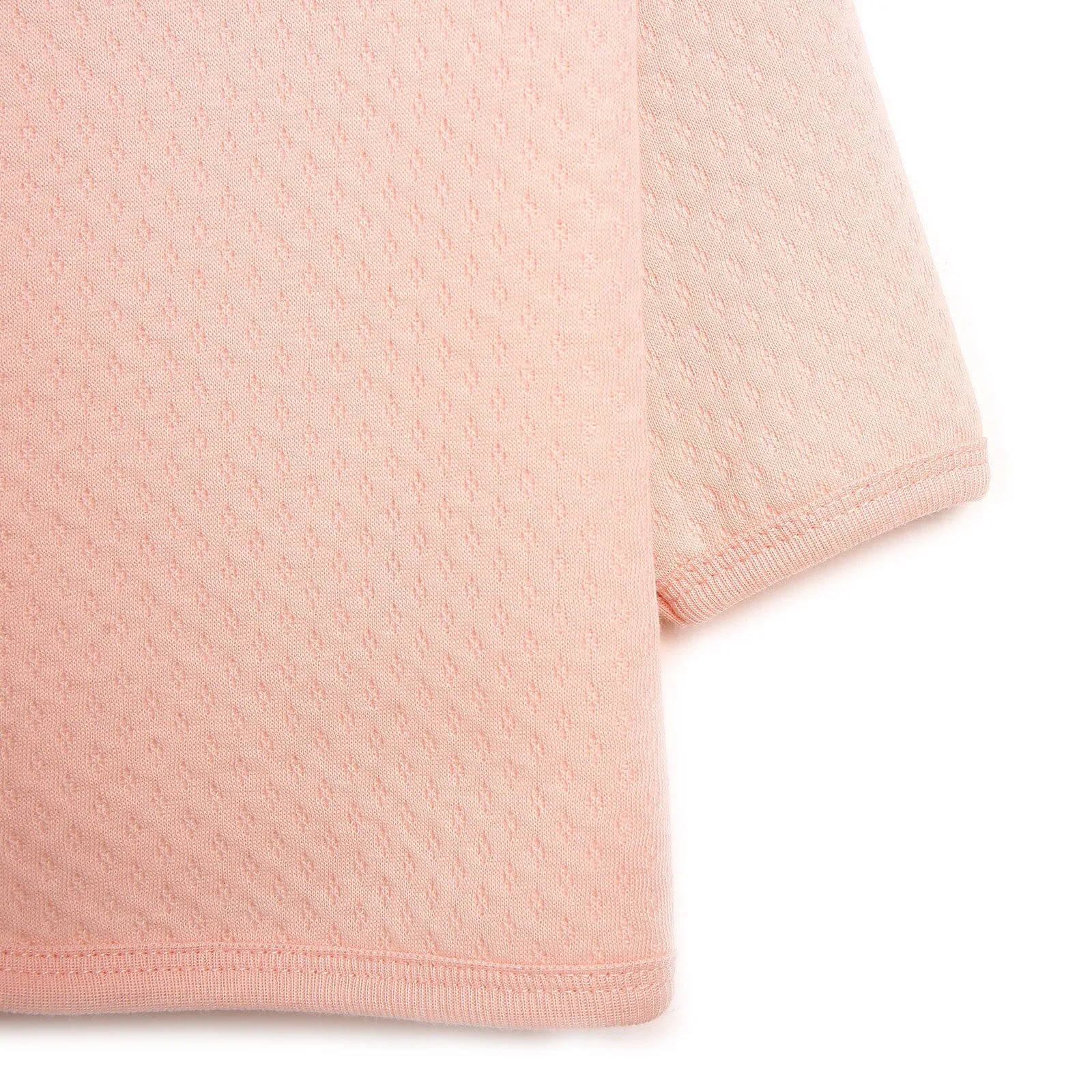 HelloBaby Basic Baby Girl Quilted Hooded - Light Pink