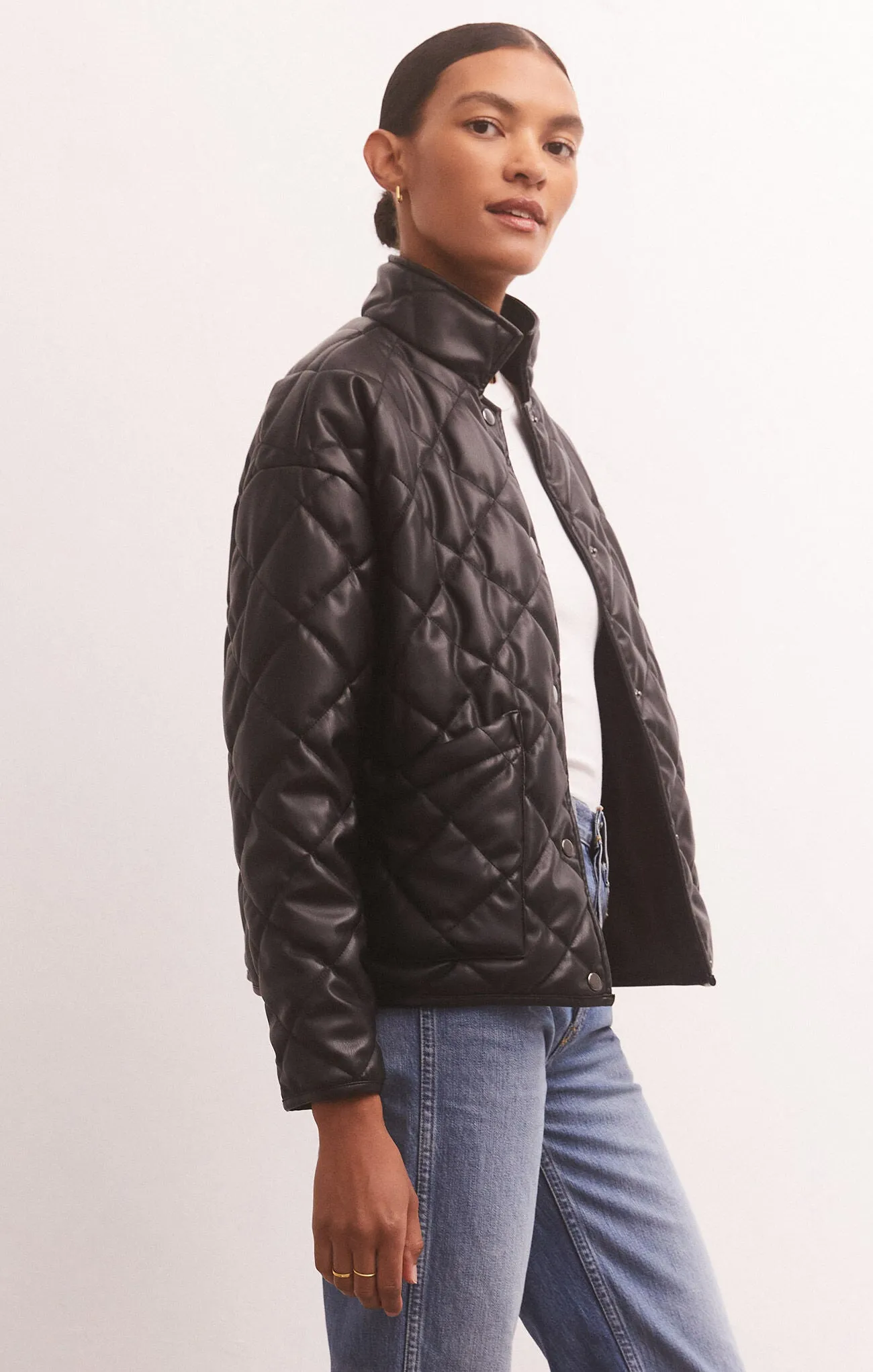 Heritage Faux Leather Jacket