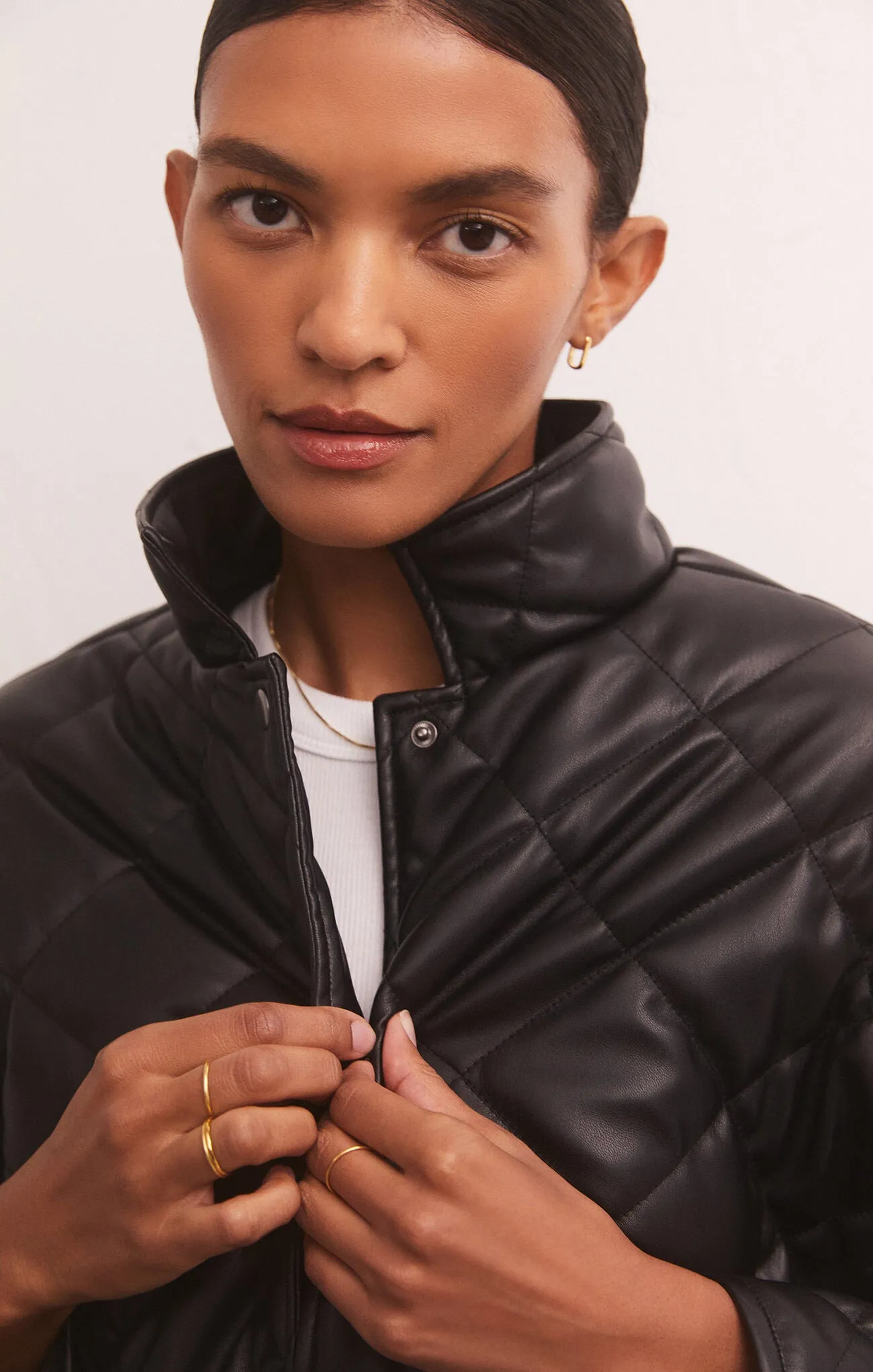 Heritage Faux Leather Jacket