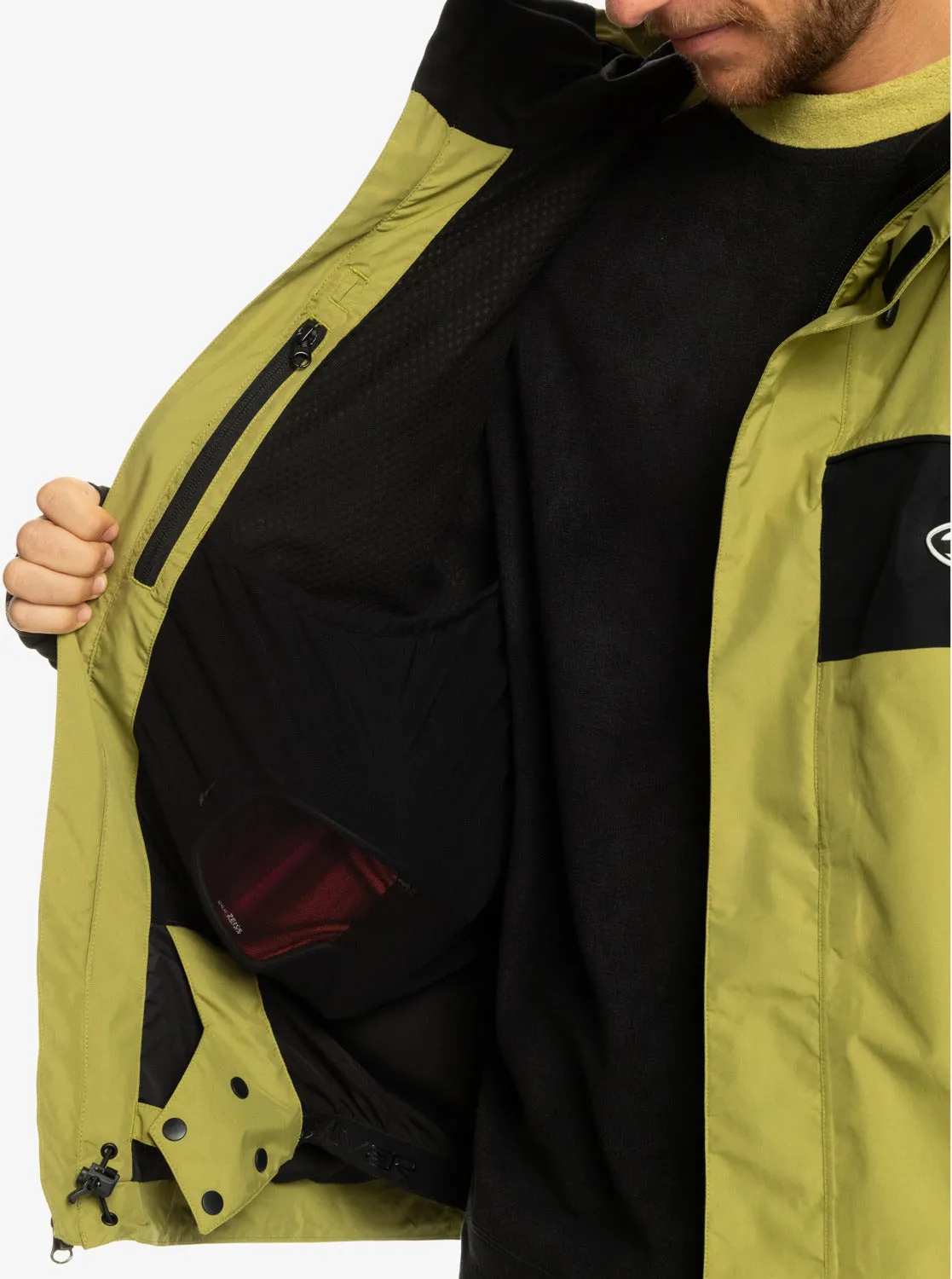 High Altitude Gore-Tex® Technical Snow Jacket - Green Olive