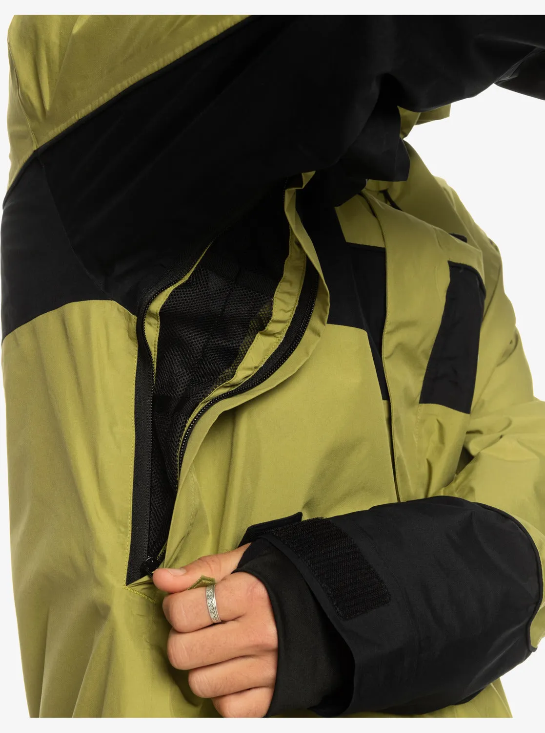 High Altitude Gore-Tex® Technical Snow Jacket - Green Olive