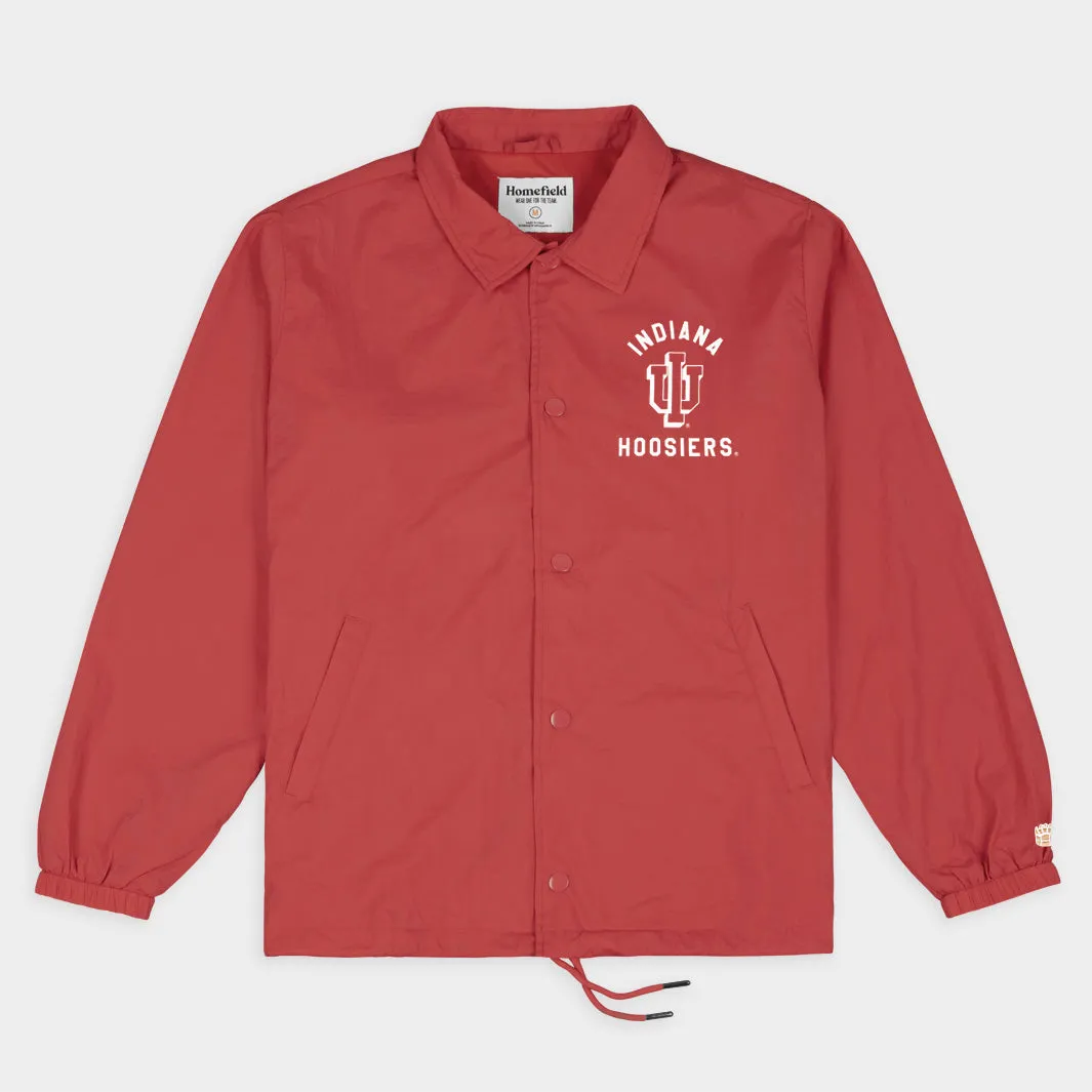 Indiana Hoosiers Classic Trident Coaches Jacket