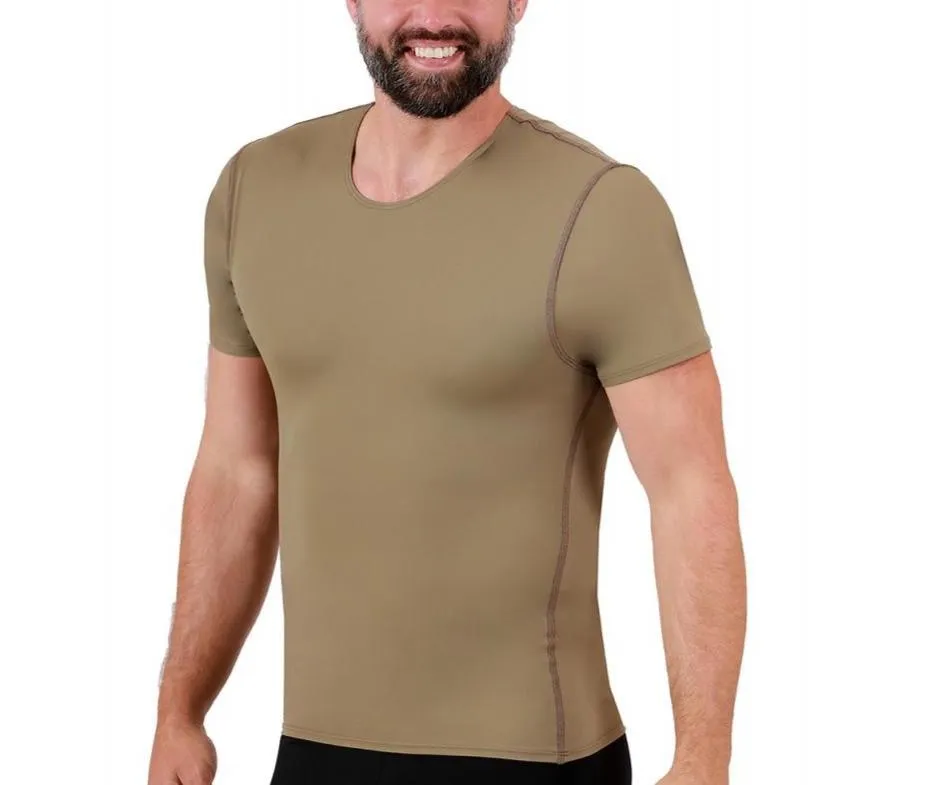 Insta Slim Medium Compression Short Sleeve Crew Neck - 2TAT001