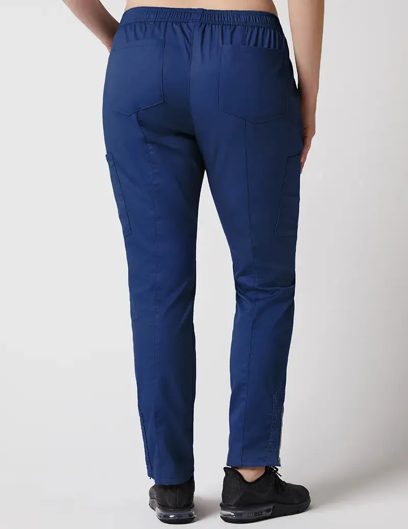 Jaanuu Women's Moto Pant - Estate Navy Blue