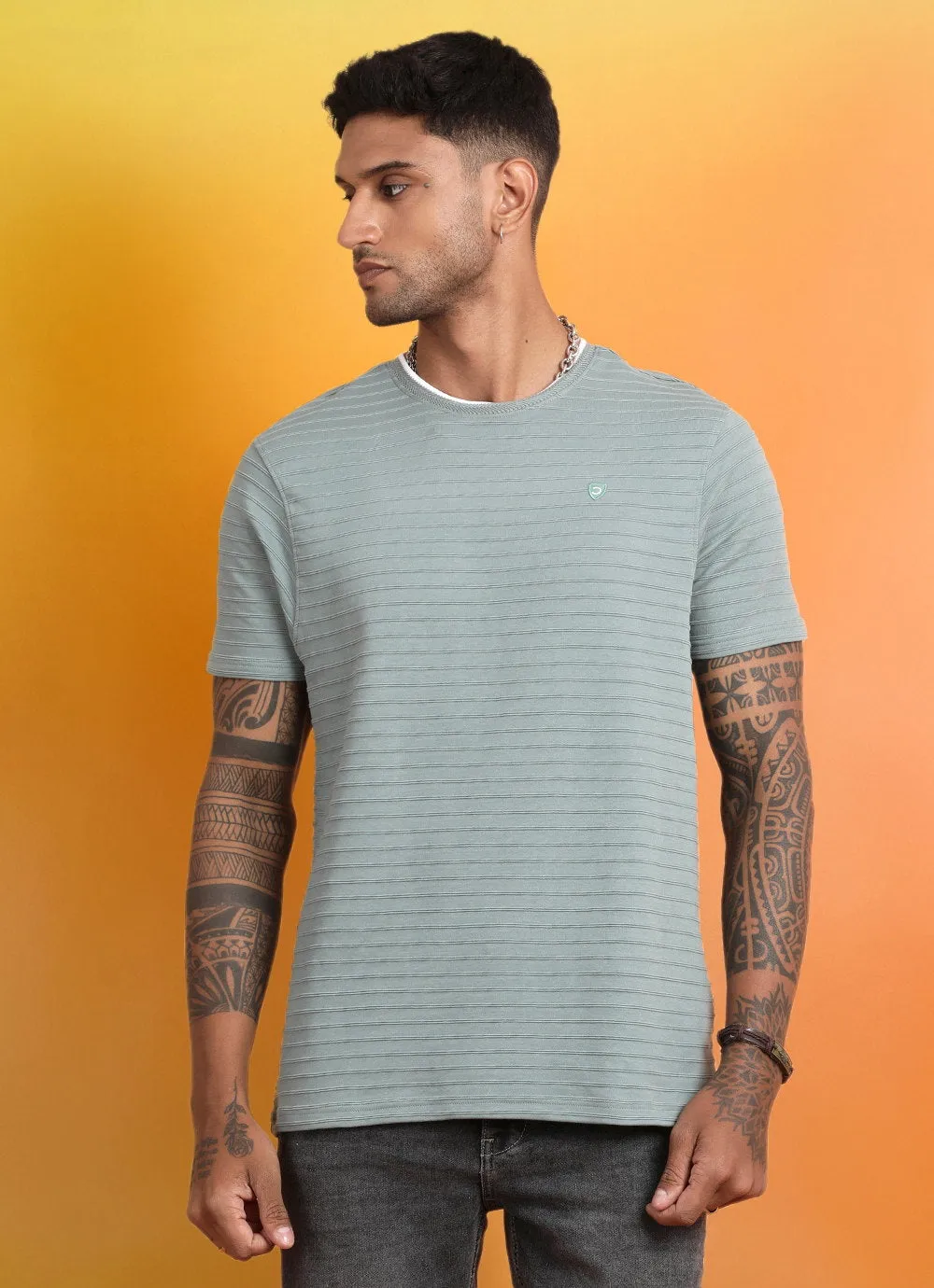 Jade Green Round Neck