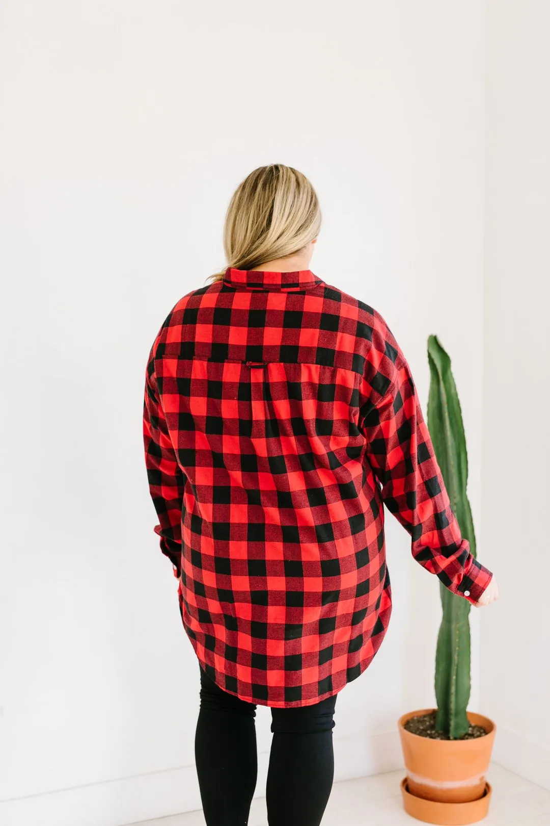 Laid Back Plaid Button-Down