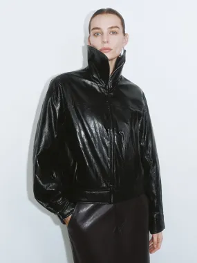 Leather Padded Coats