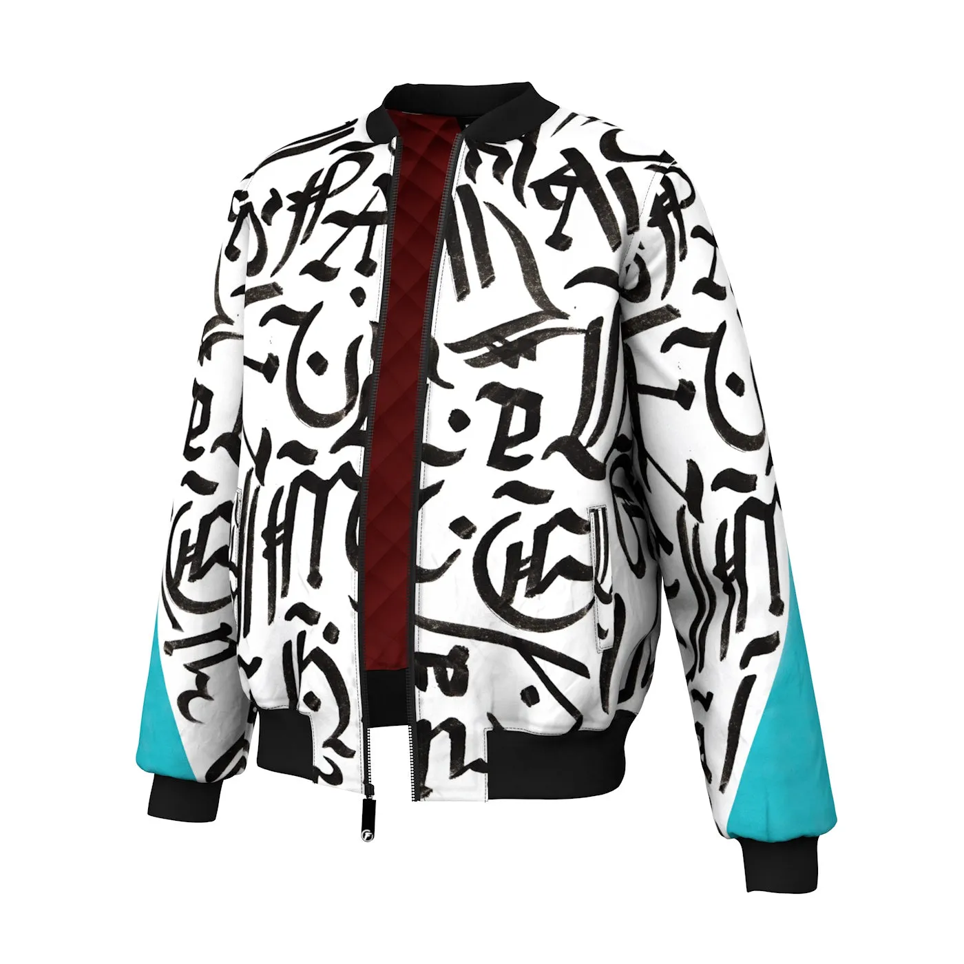 Letterally Aesthetic Bomber Jacket