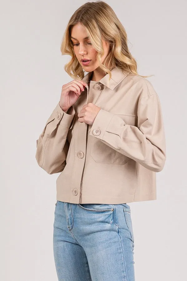 Linen Oversized Shacket