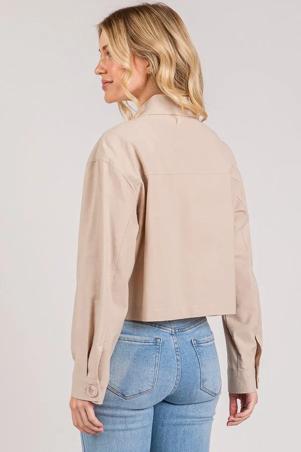 Linen Oversized Shacket