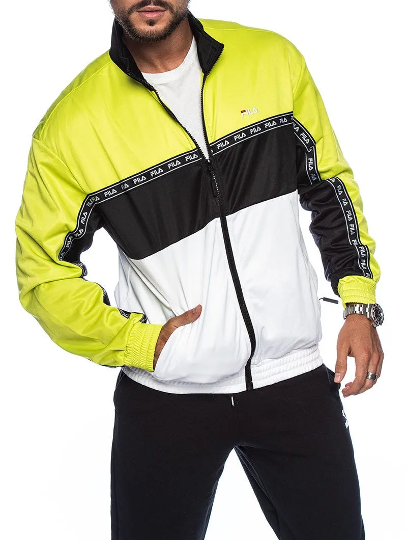 MEN HACHIRO TRACK JACKET IN LIME