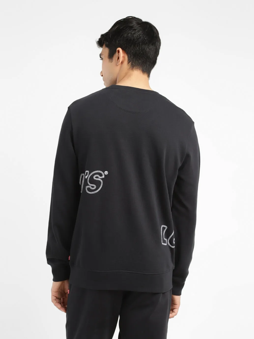 Men's Brand Logo Crew Neck Sweatshirt