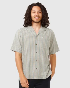 MENS CLASSIC SURF CHECK SHORT SLEEVE SHIRT