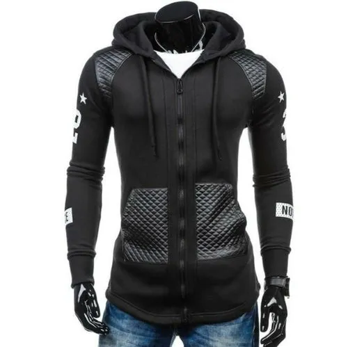 Men's Street Style Biker Hoodie