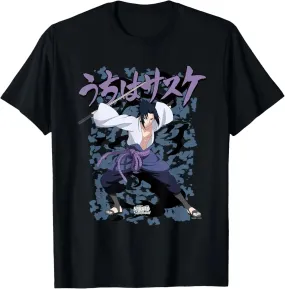 Naruto Shippuden Sasuke Uchiha Curse Anime T-Shirt