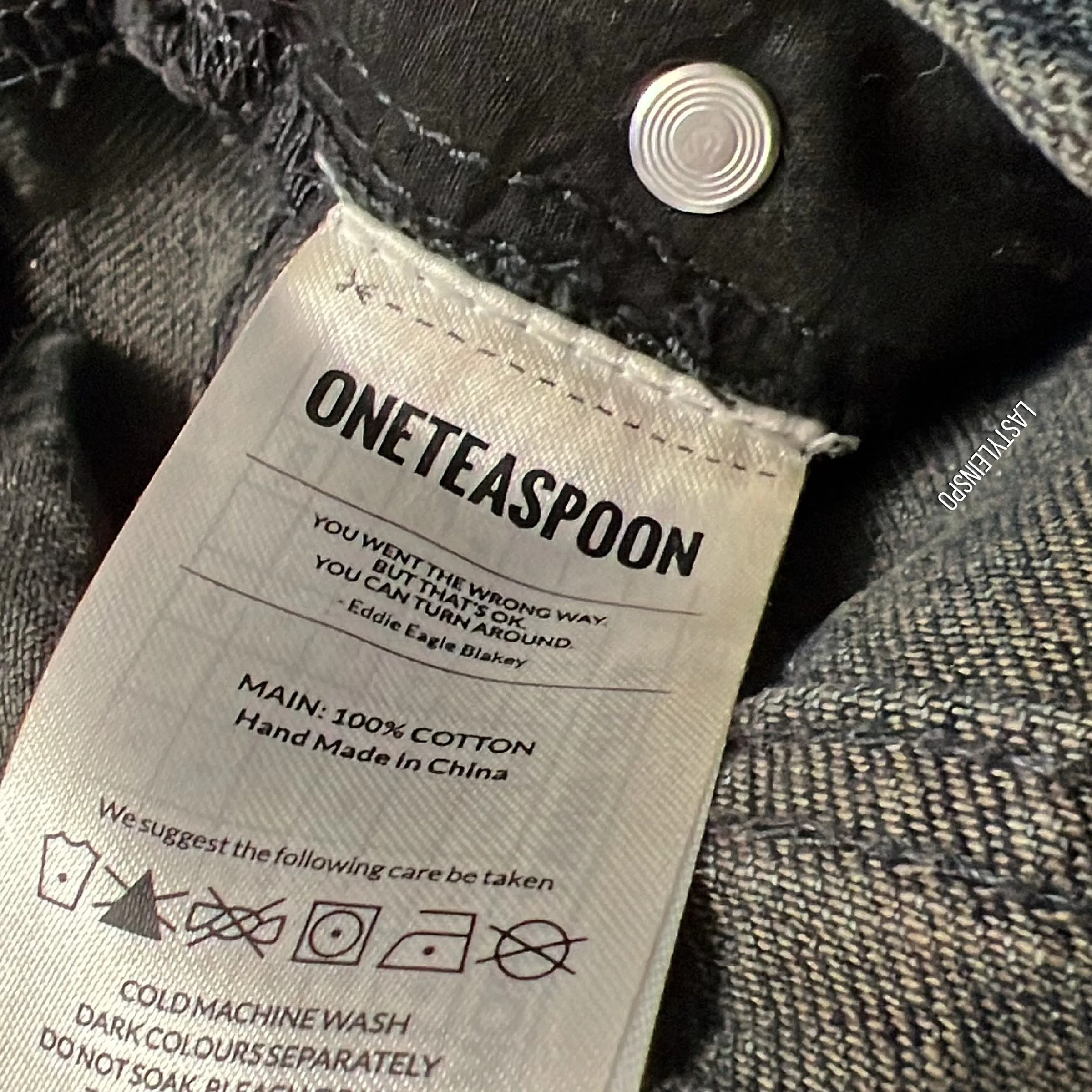 OneTeaspoon Denim Jean-Shorts Distressed in Black Size 27