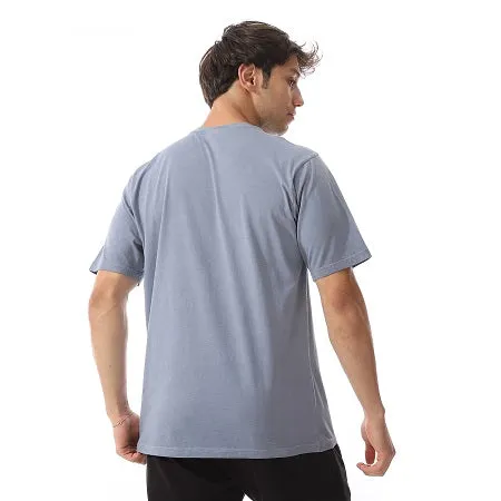 Oversize T-Shirt for Men - Navy