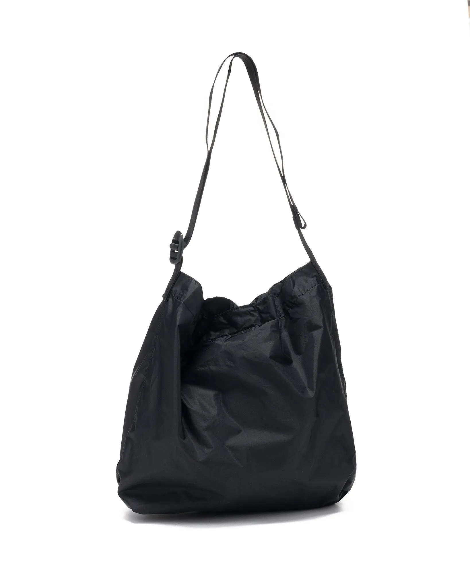 Packable Shoulder Bag Black (M)